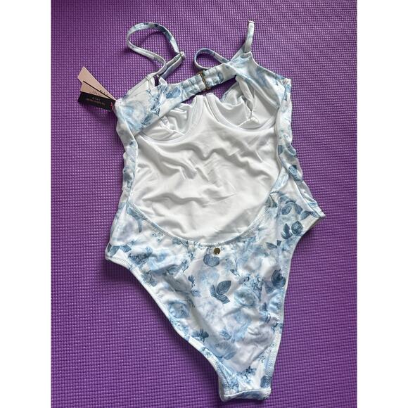 Victoria's Secret Swim Bathing Suit One Piece NEW Size S Essential Wicked - Picture 3 of 10